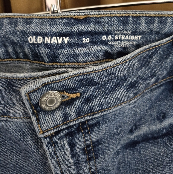 Old Navy OG Straight Jeans Size 20 - Picture 3 of 4